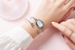 Petite Bracelet Watch for Women, Diamond Dress Analog Watch Waterproof - Image 5